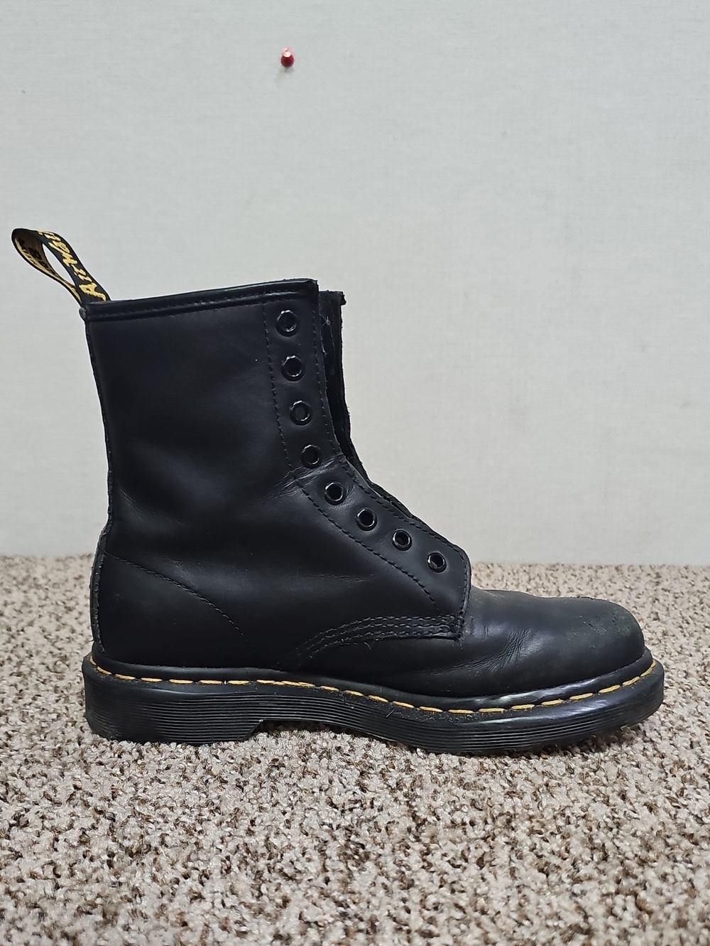 DR. MARTENS VONDA CHAIN II COMBAT BOOTS BFPM-08-076 - Picture 8 of 14
